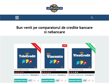 Tablet Screenshot of credite-bancare.com